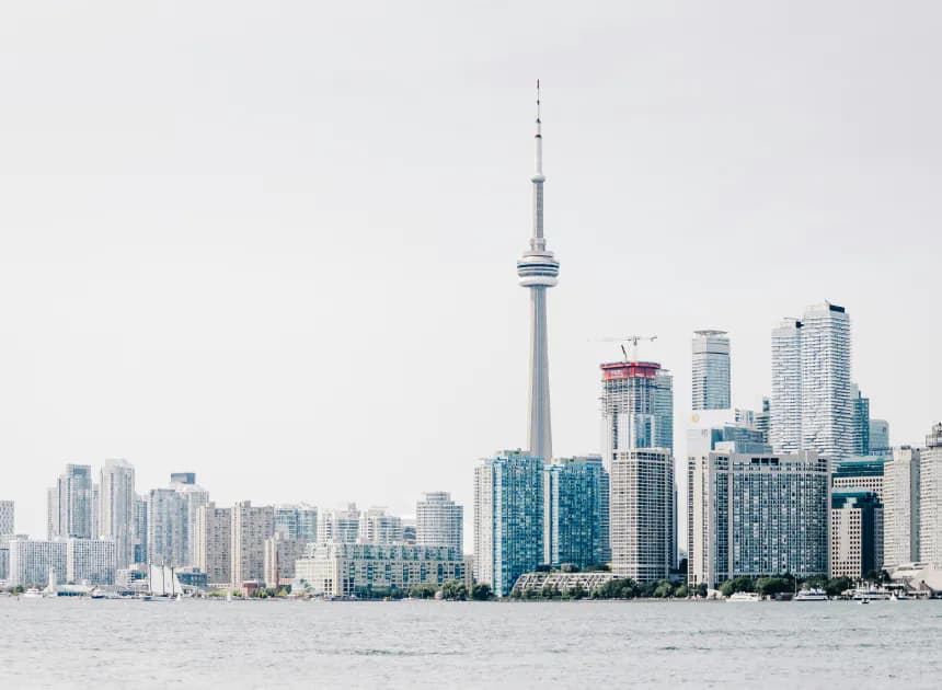 Large buildings in Toronto