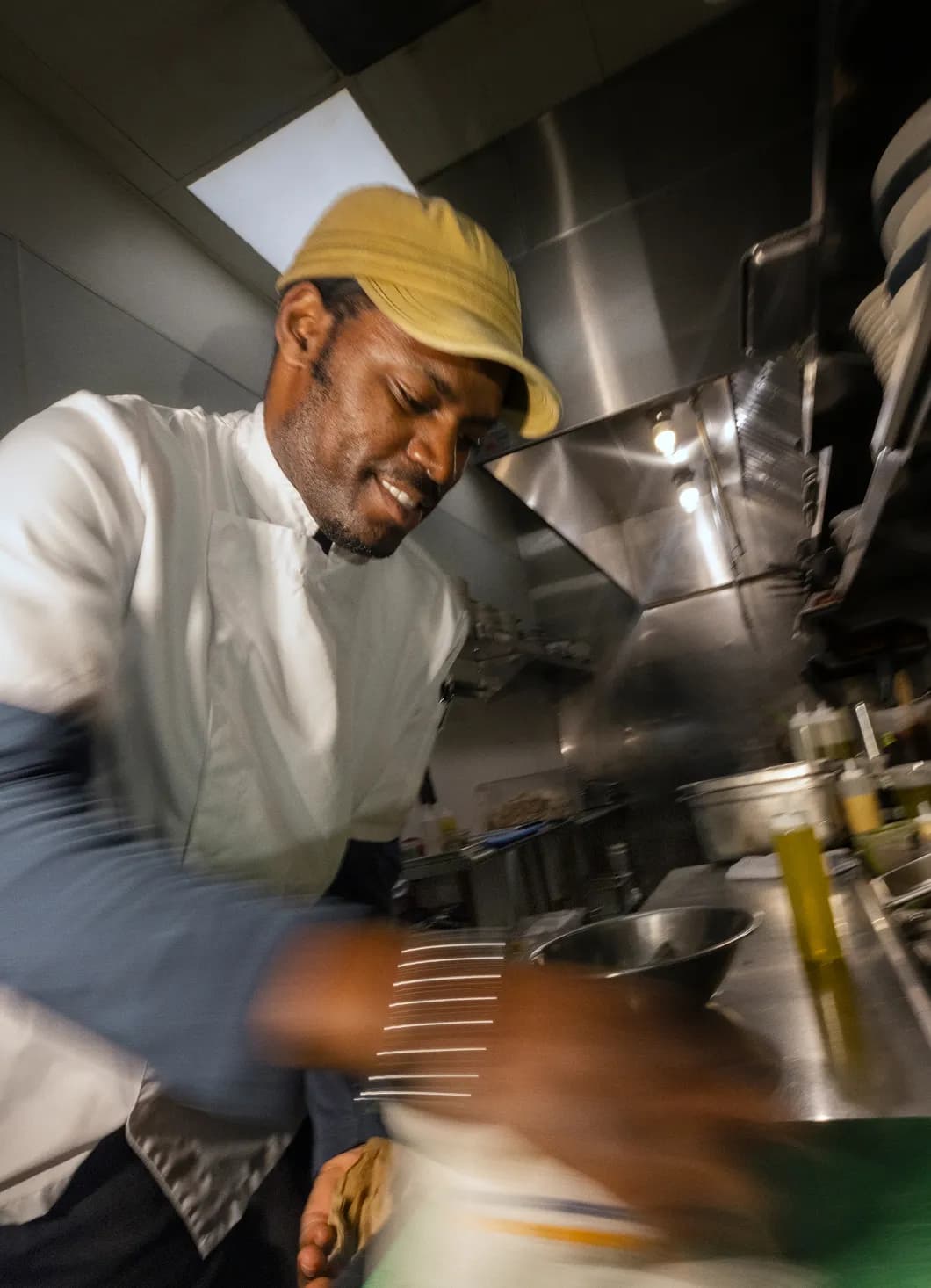 Restaurant team using Homebase during the workday