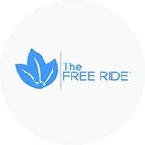 The Free Ride company logo, shown as a customer testimonial