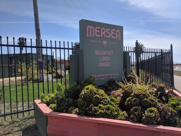Mersea sign