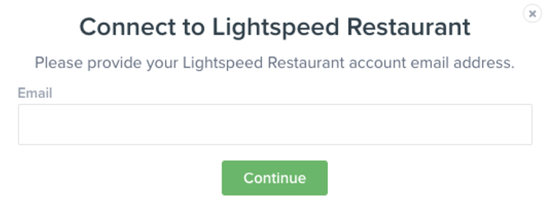 lightspeed restaurant support