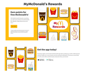 Mcdonalds Rewards program