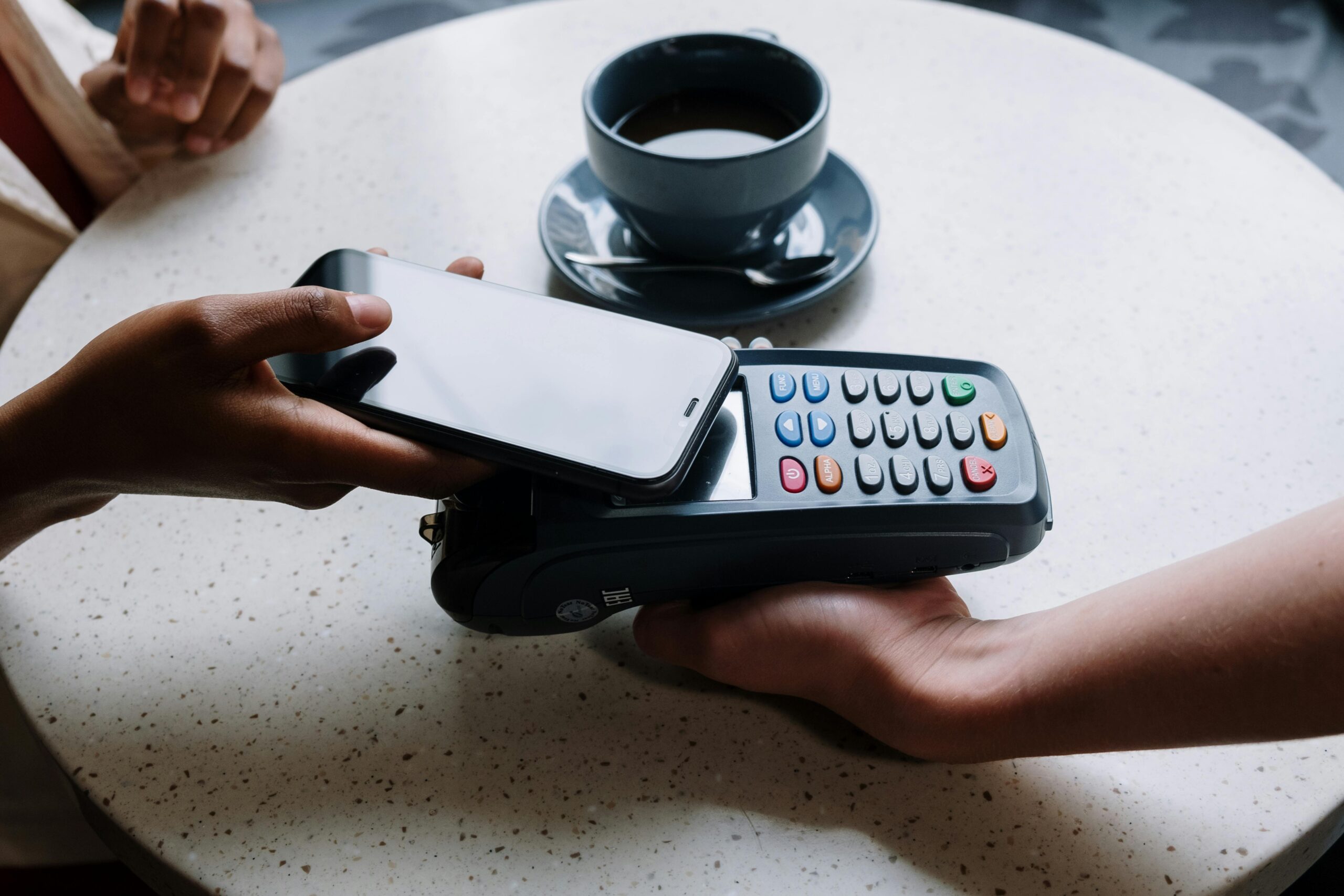 Tipping via credit or debit machine
